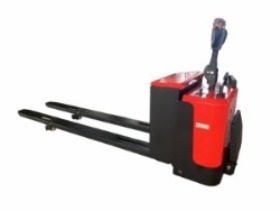 Electric long fork pallet truck