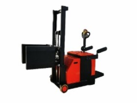 Electric clamp stacker