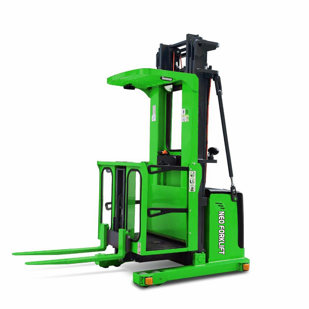 Warehouse using electric order picker